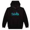 Big Treelogo EMB P/O BLK-TUR-PUR Pullover Hoodie