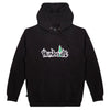 Big Treelogo EMB P/O BLK-WHT-KEL Pullover Hoodie