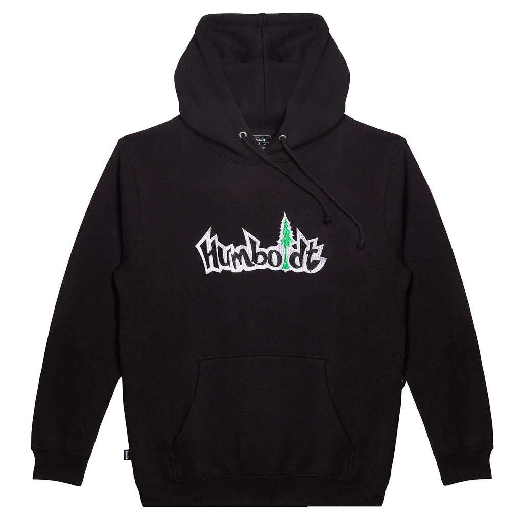 Big Treelogo EMB P/O BLK-WHT-KEL Pullover Hoodie