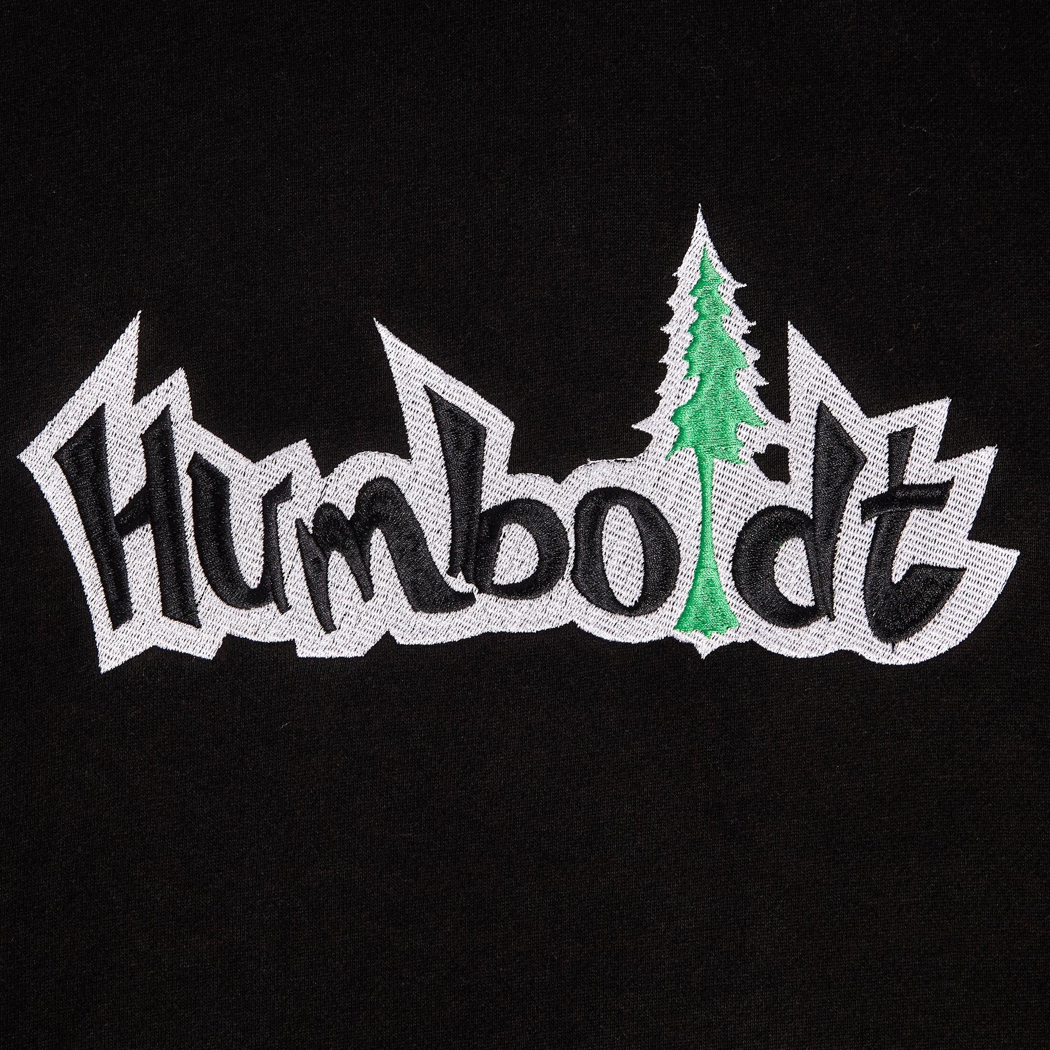 Big Treelogo EMB P/O BLK-WHT-KEL Pullover Hoodie