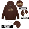 Big Treelogo EMB P/O BRN-TAN-FOR Pullover Hoodie