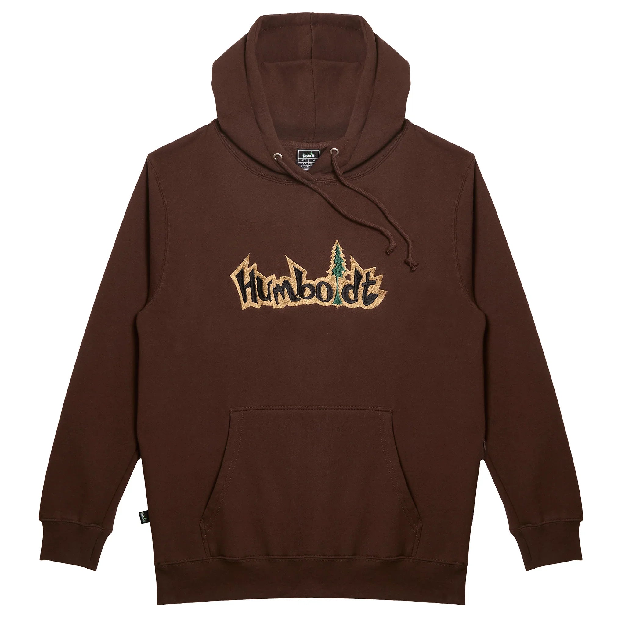 Big Treelogo EMB P/O BRN-TAN-FOR Pullover Hoodie
