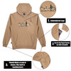 Big Treelogo EMB P/O KHA-BRN-FOR Pullover Hoodie