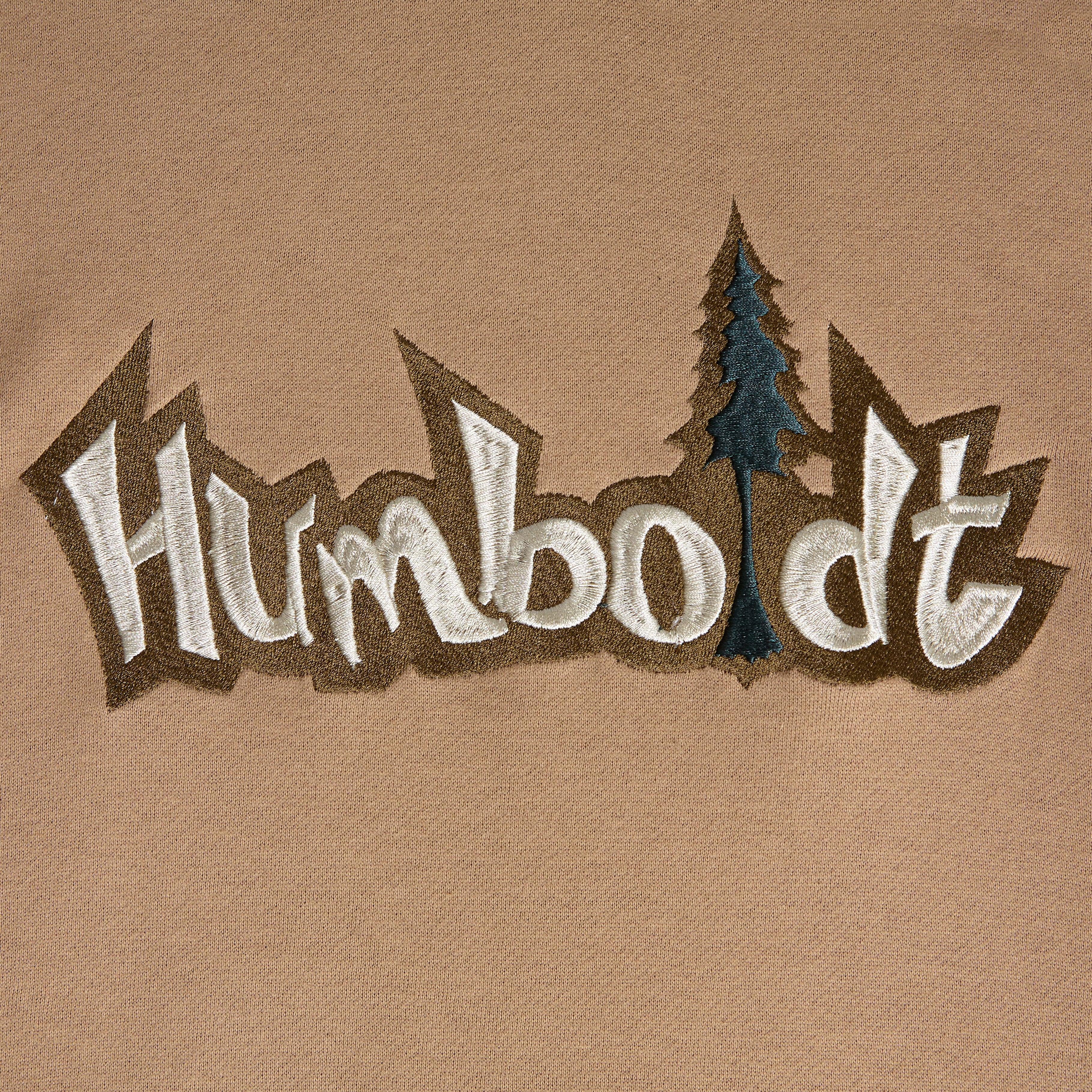 Big Treelogo EMB P/O KHA-BRN-FOR Pullover Hoodie