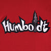 Big Treelogo EMB P/O RED-BLK-GRY Pullover Hoodie