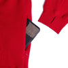 Big Treelogo EMB P/O RED-BLK-GRY Pullover Hoodie