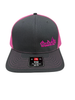 CB Sm TL R112 Hat Charcoal/Neon Pink