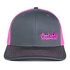 CB Sm TL R112 Hat Charcoal/Neon Pink