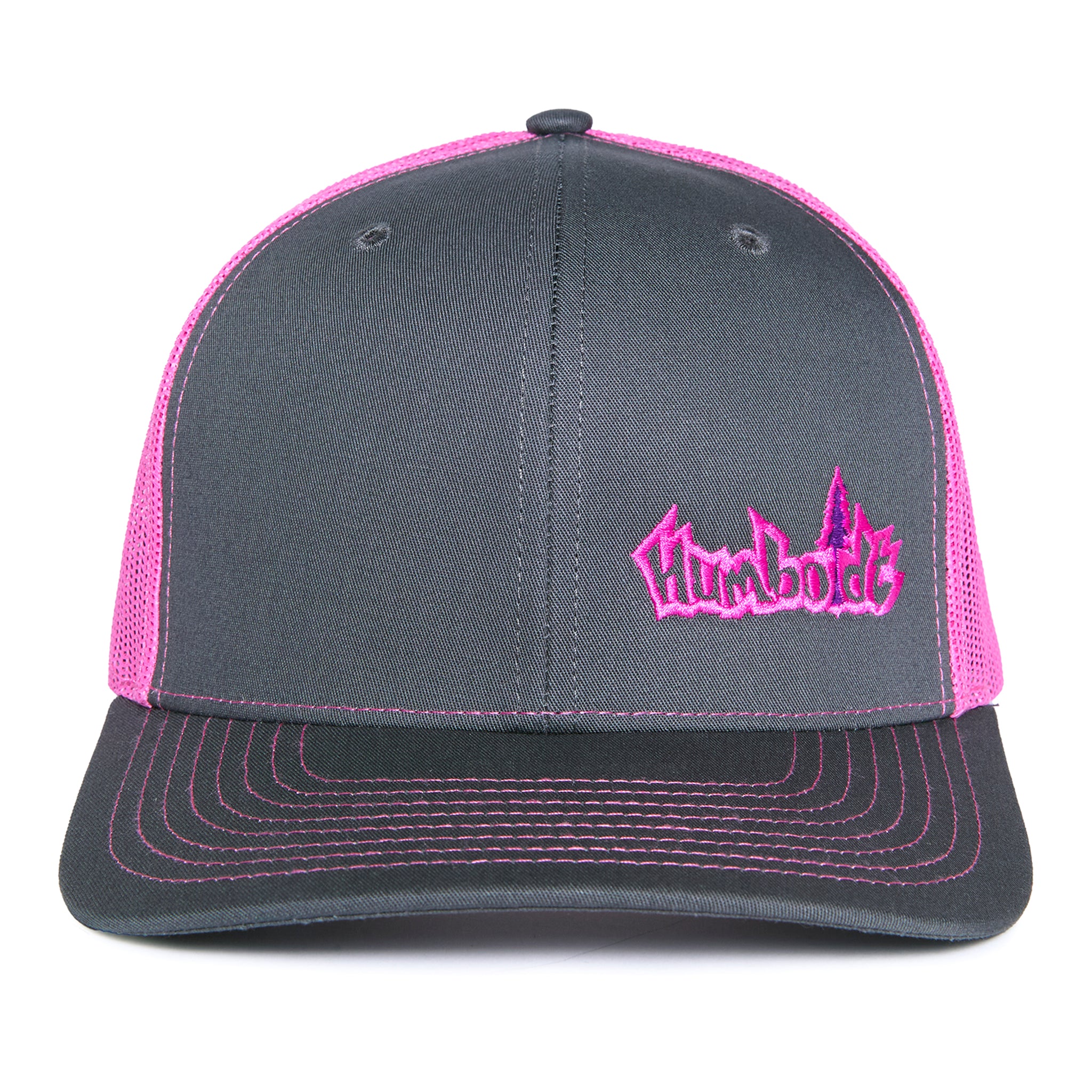 CB Sm TL R112 Hat Charcoal/Neon Pink