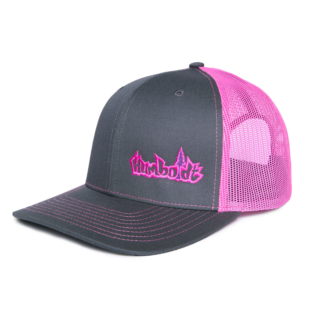 CB Sm TL R112 Hat Charcoal/Neon Pink
