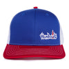 CB Sm TL R112 Hat Royal/White/Red