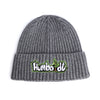 New Style Treelogo Cable Foldup Beanie Grey