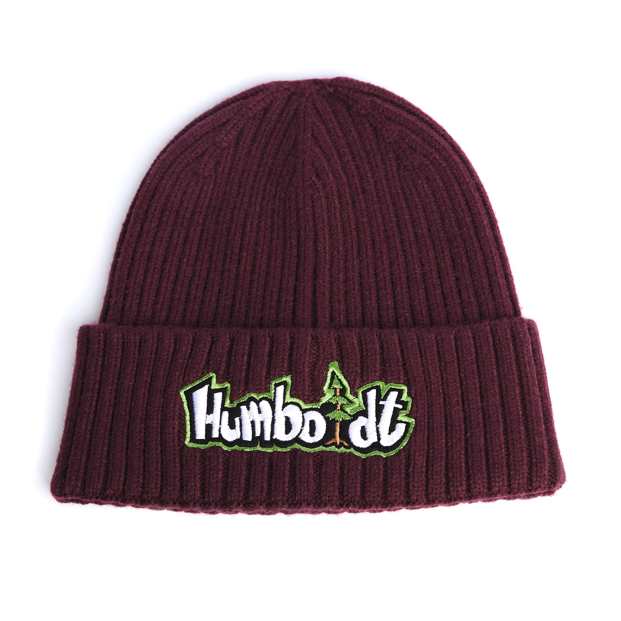NewStyle Treelogo Cable Foldup Beanie Maroon