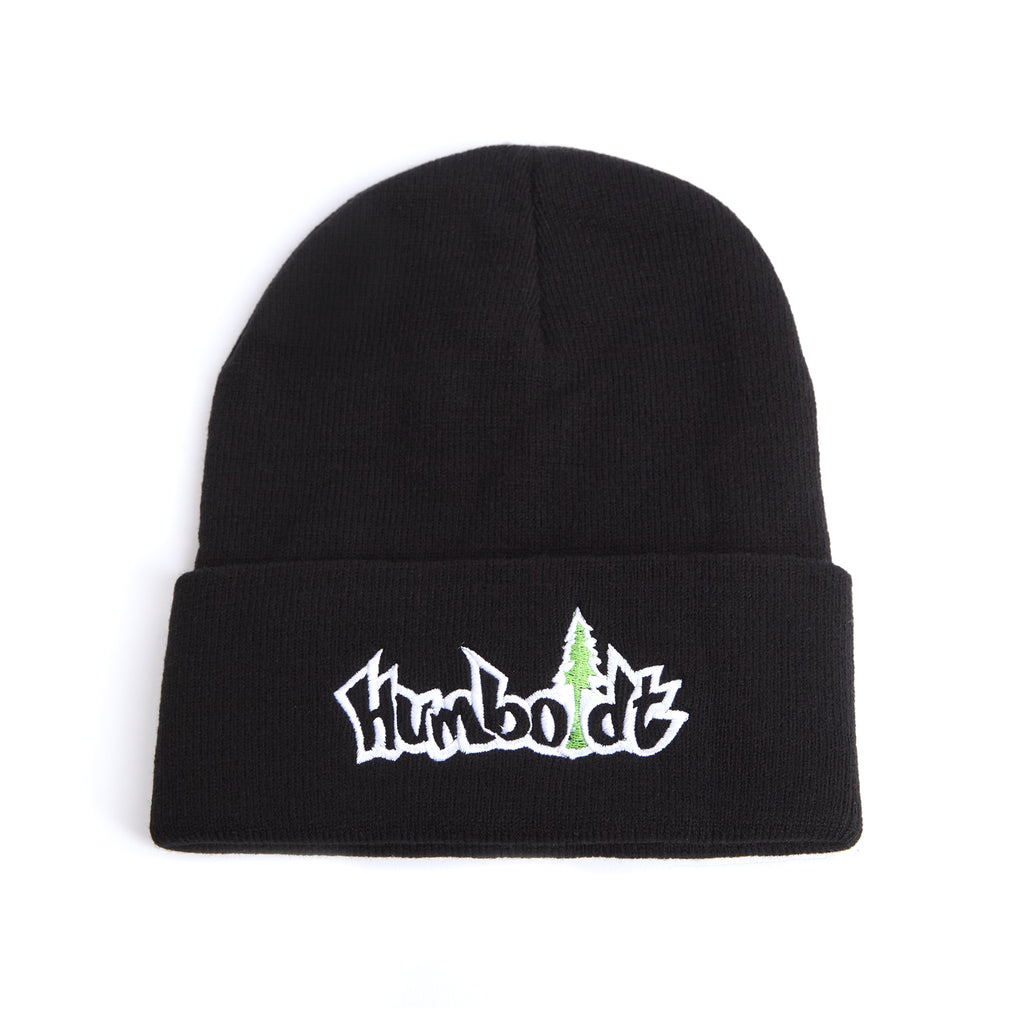 Treelogo Outline Foldup Beanie BLK-WHT-KEL
