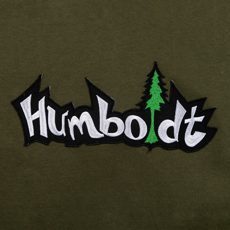 Humboldt Big Treelogo Pullover Hoodie Army
