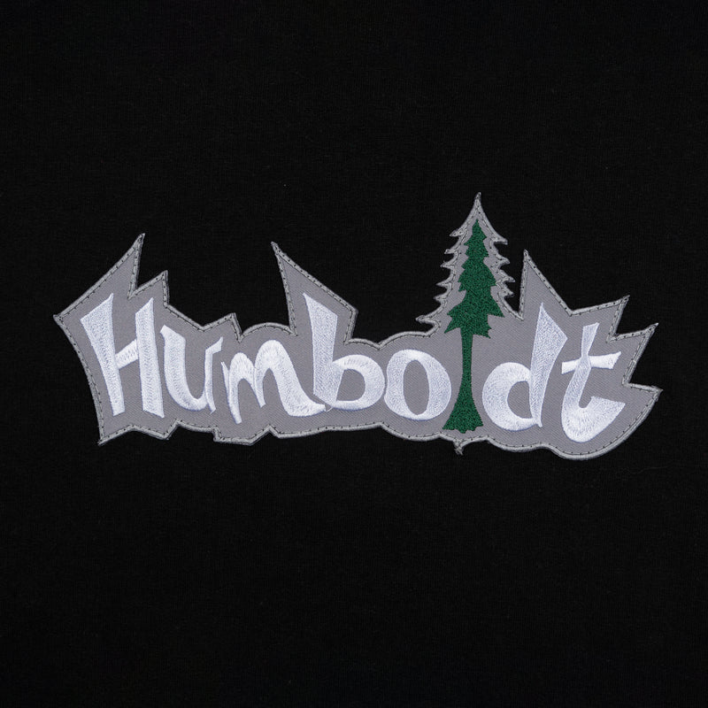 Humboldt Big Treelogo Pullover Hoodie Black