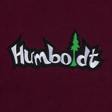 Humboldt Big Treelogo Pullover Hoodie Maroon