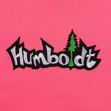 Humboldt Big Treelogo Pullover Hoodie Neon Pink