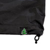 Humboldt Nylon Anorak Windbreaker Jacket Black Camo