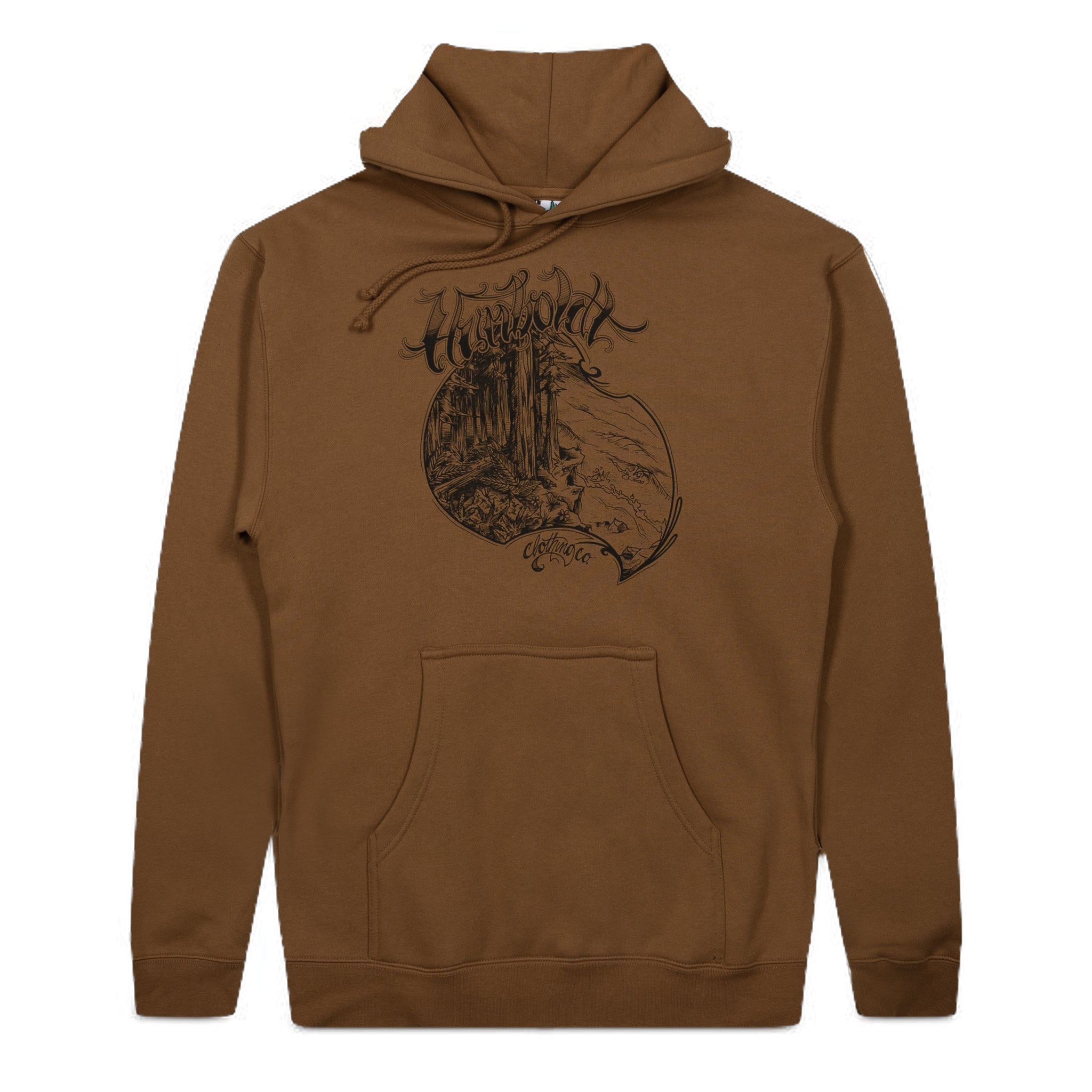 Inked Paradise Heavyweight P/O Hoodie Saddle