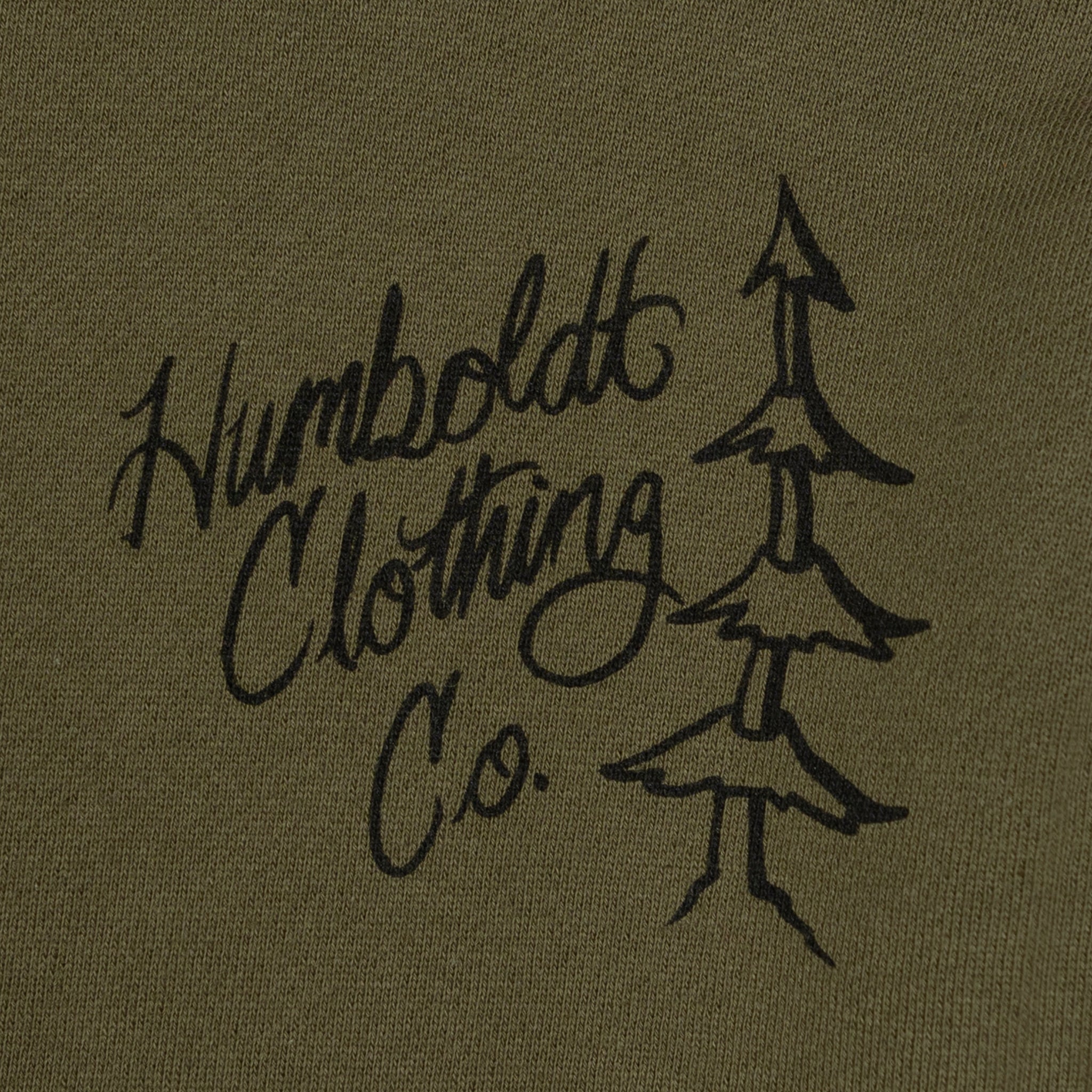 Inked Paradise Heavyweight P/O Hoodie Army