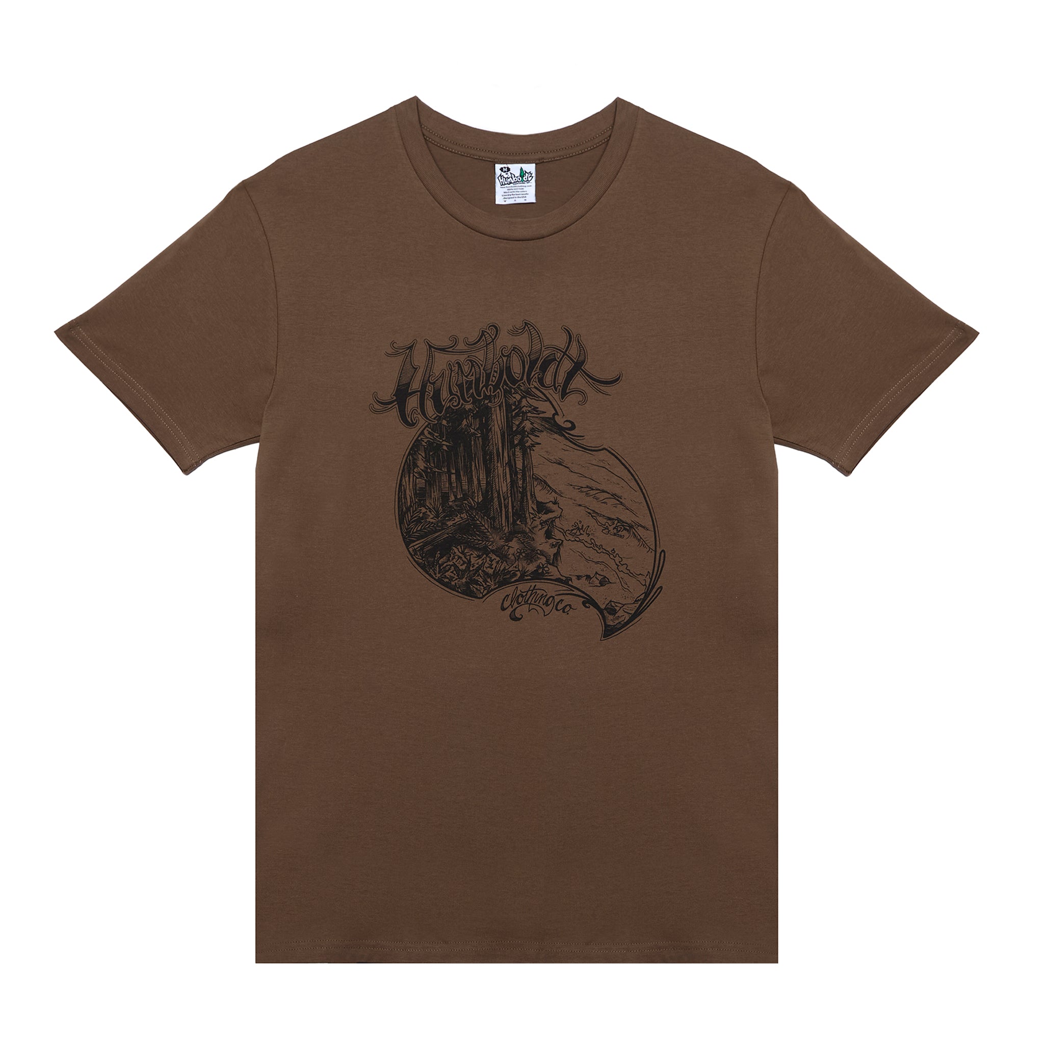 Inked Paradise Tshirt Walnut