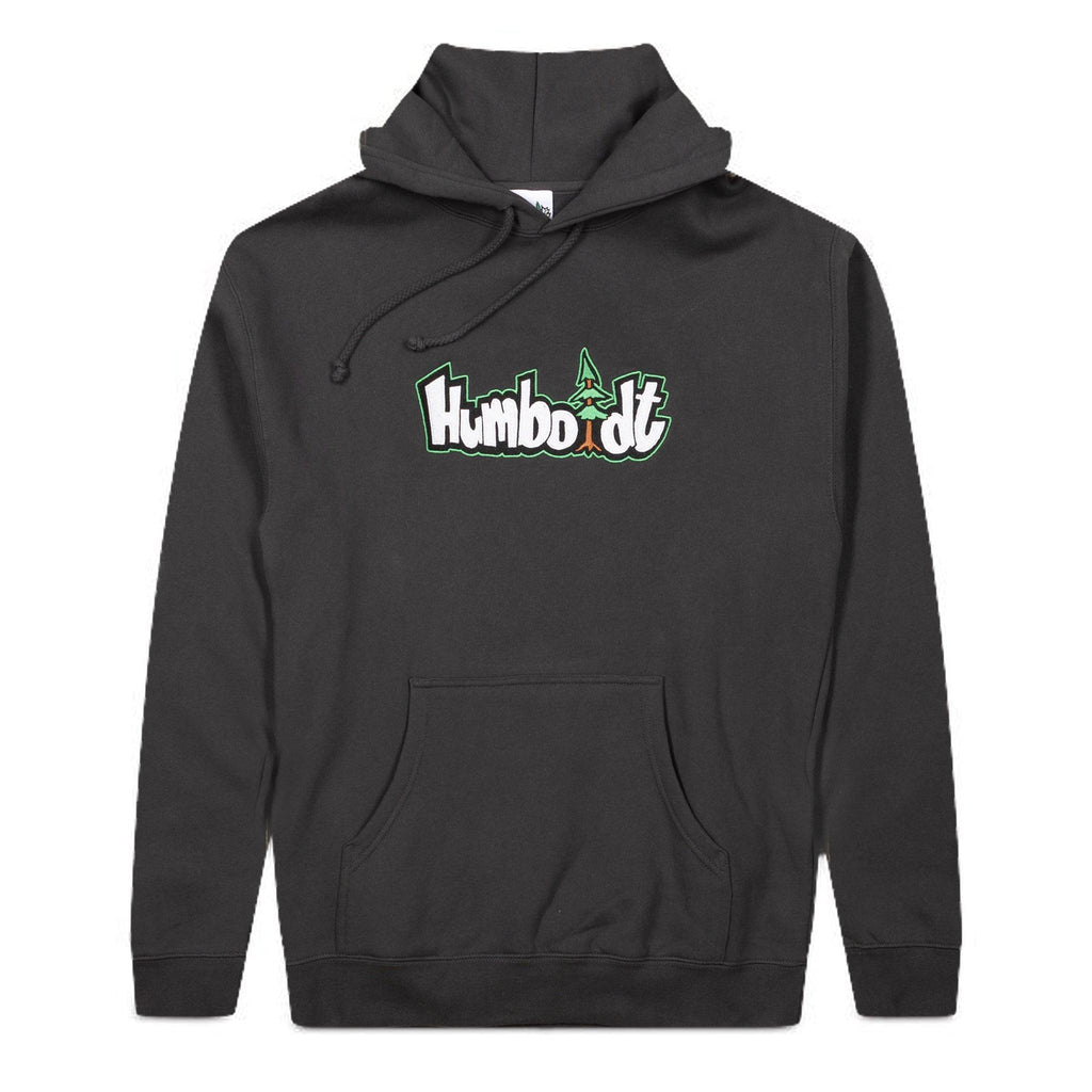 New Style Logo Embroidered P/O Hoodie Asphalt