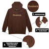 Old English EMB P/O BRN-TAN Pullover Hoodie