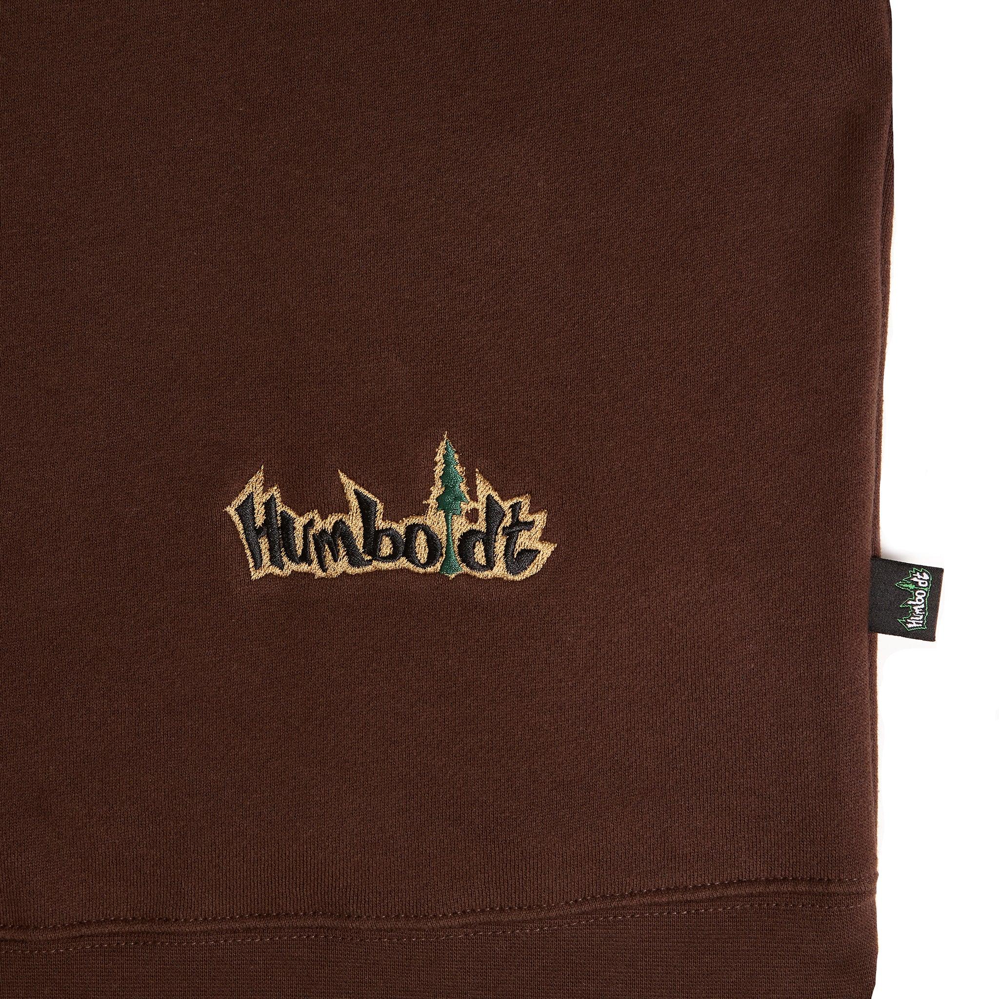 Old English EMB P/O BRN-TAN Pullover Hoodie
