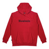 Old English EMB P/O RED-BLK Pullover Hoodie