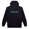 Old English EMB P/O BLK-KEL Pullover Hoodie