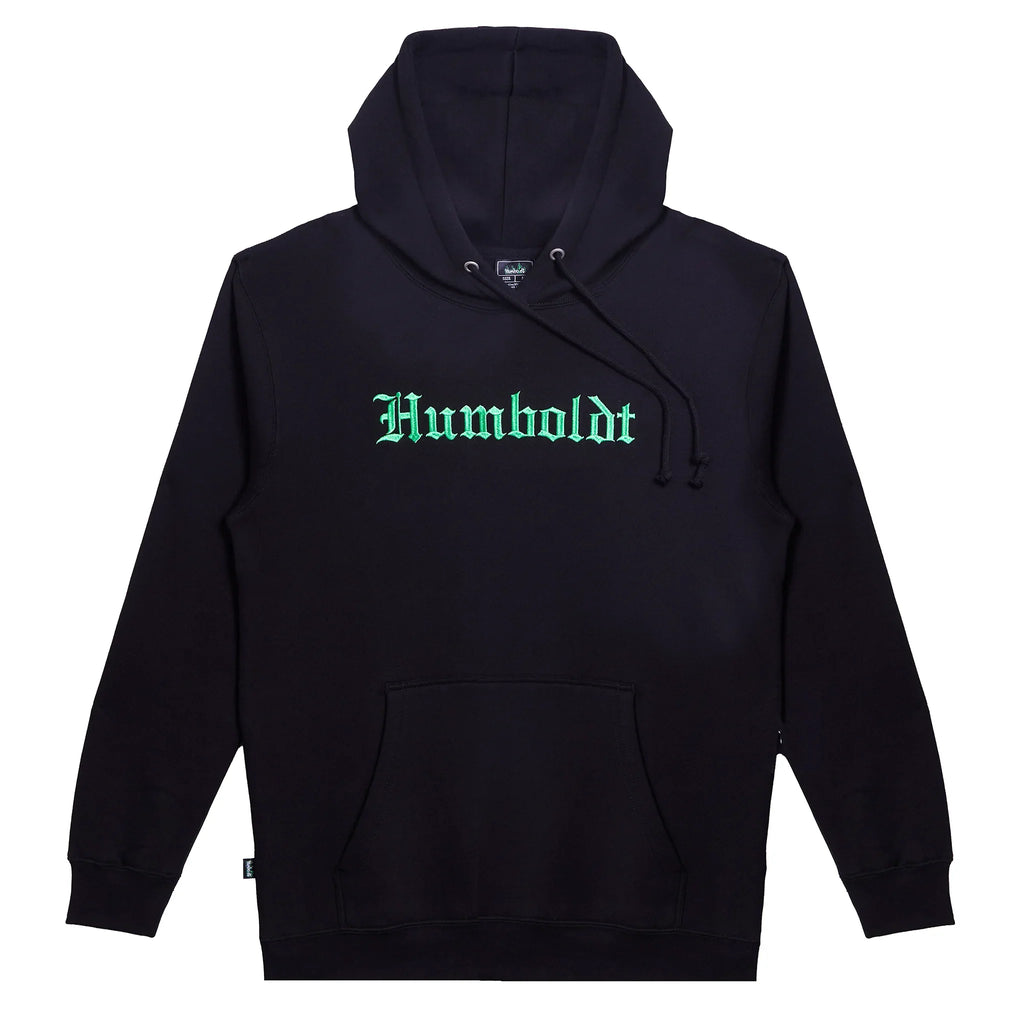 Old English EMB P/O BLK-KEL Pullover Hoodie