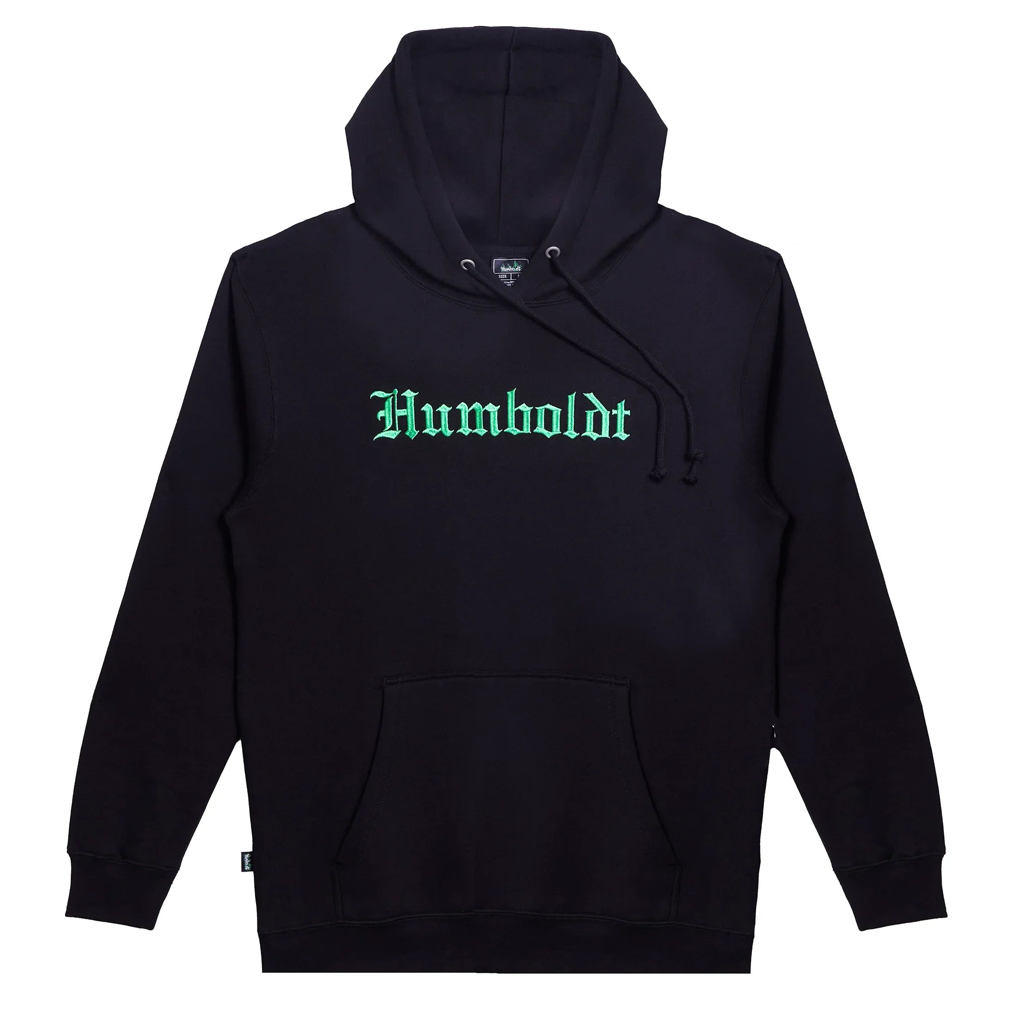 Old English EMB P/O BLK-KEL Pullover Hoodie