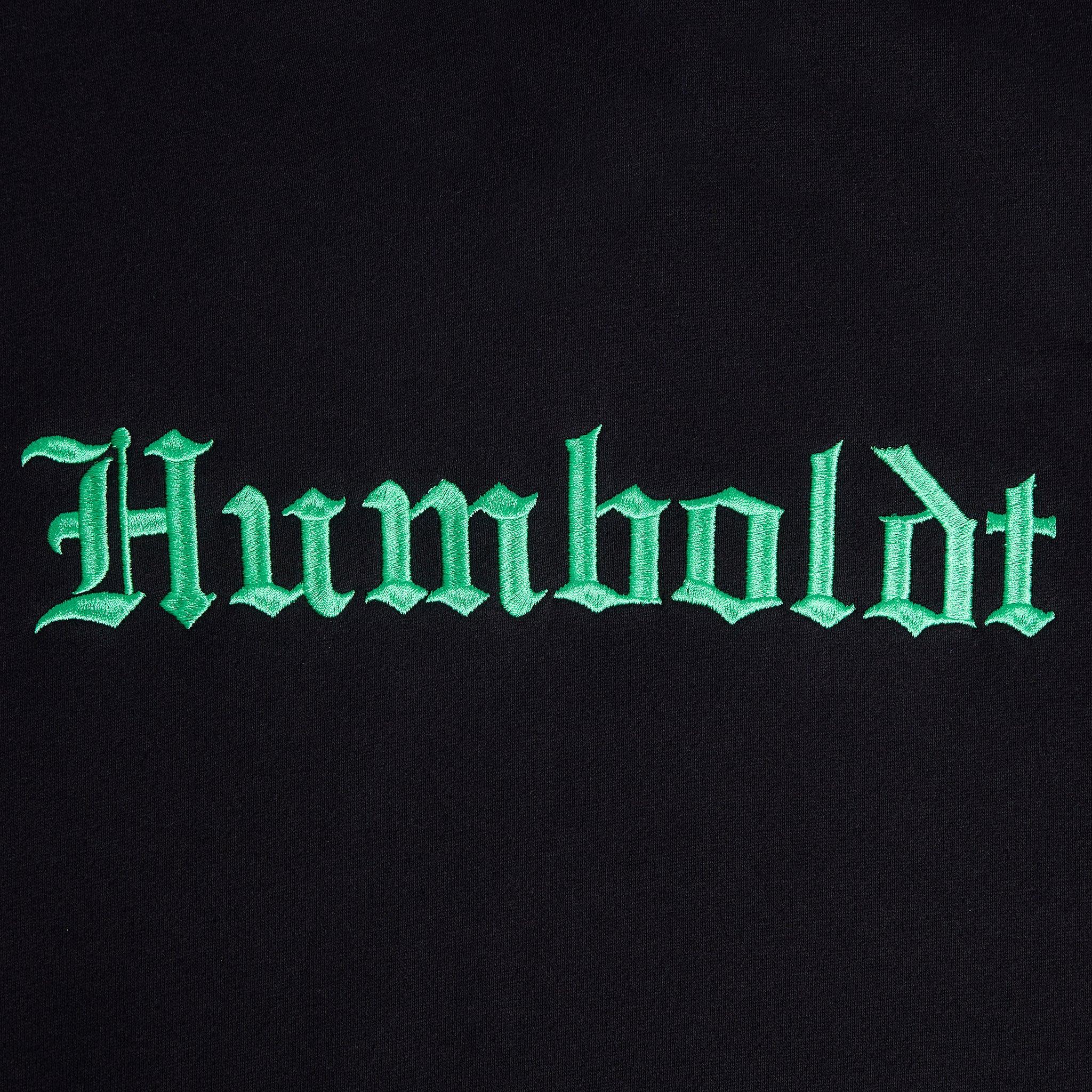 Old English EMB P/O BLK-KEL Pullover Hoodie