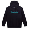 Old English EMB P/O BLK-TUR Pullover Hoodie