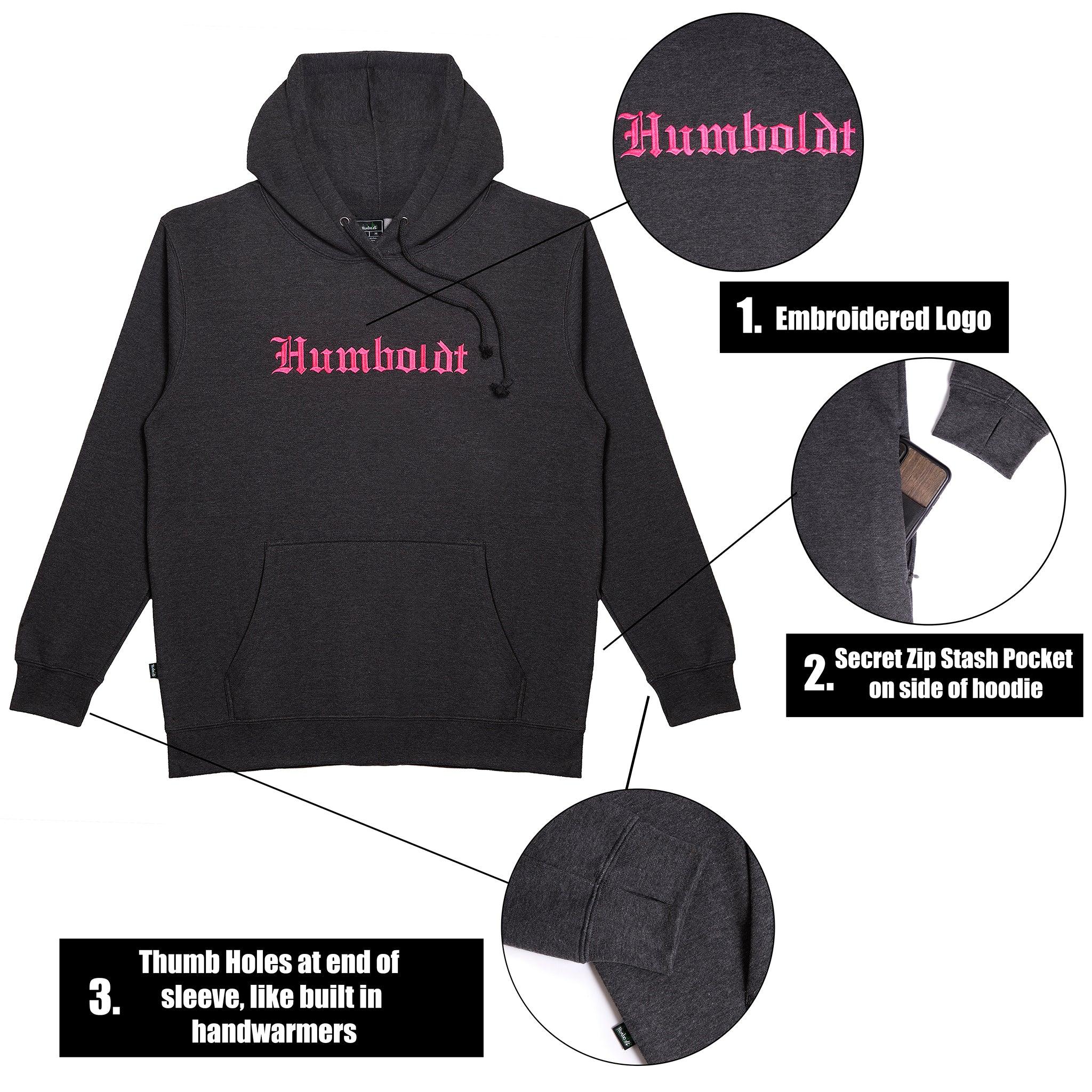 Old English EMB P/O CHA-HPK Pullover Hoodie