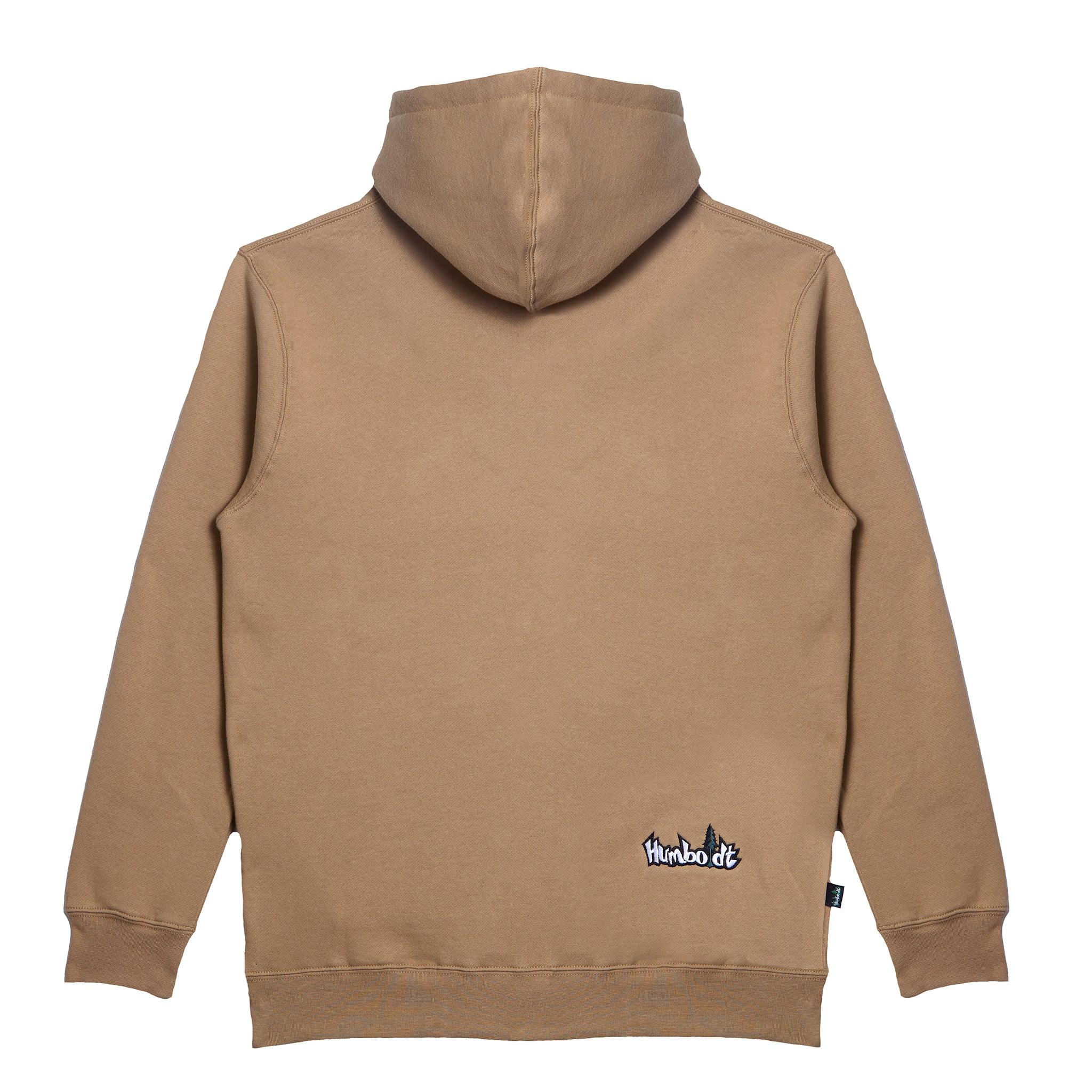 Old English EMB P/O KHA-BLK Pullover Hoodie