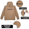 Old English EMB P/O KHA-BLK Pullover Hoodie