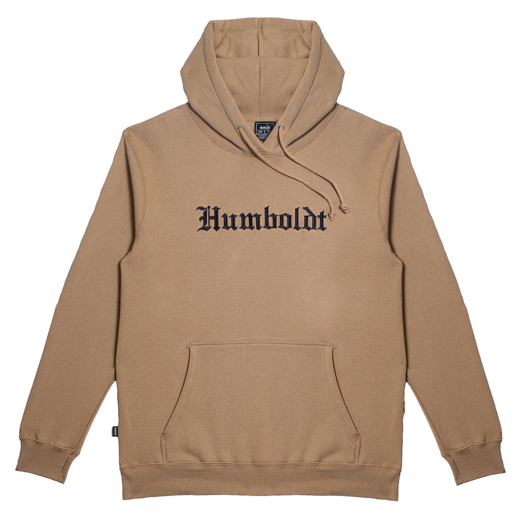 Old English EMB P/O KHA-BLK Pullover Hoodie