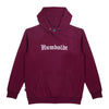 Old English EMB P/O MAR-WHT Pullover Hoodie