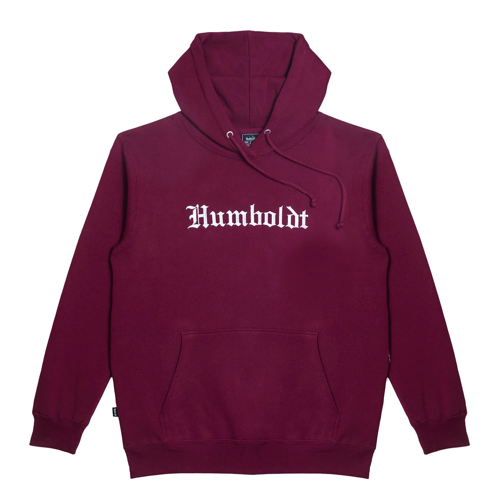 Old English EMB P/O MAR-WHT Pullover Hoodie