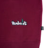 Old English EMB P/O MAR-WHT Pullover Hoodie