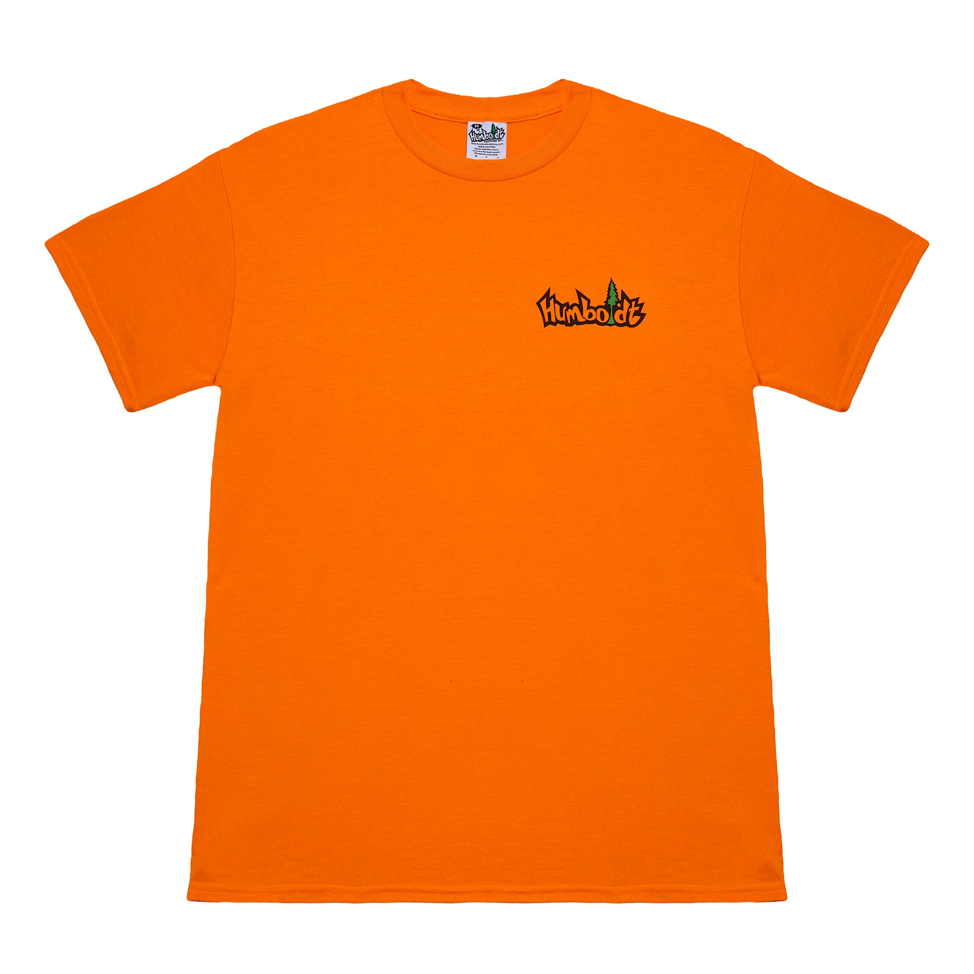 Small Treelogo Tshirt Safety Orange