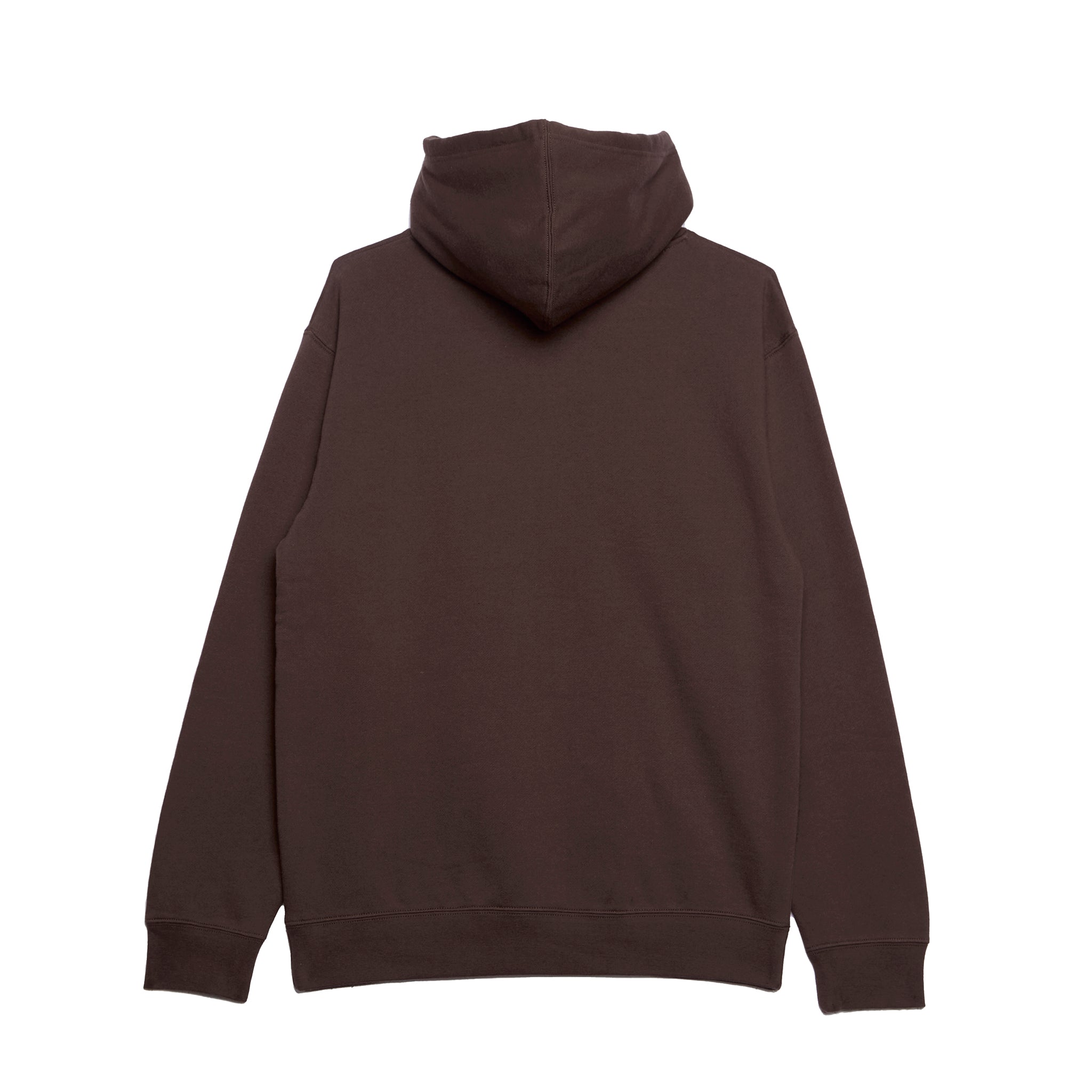 Treelogo Print Midweight P/O Hoodie Brown