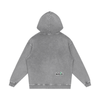 Hearts and Dagger Snow Washed Loose Cotton Pullover Hoodie - CUSTOM ORDER