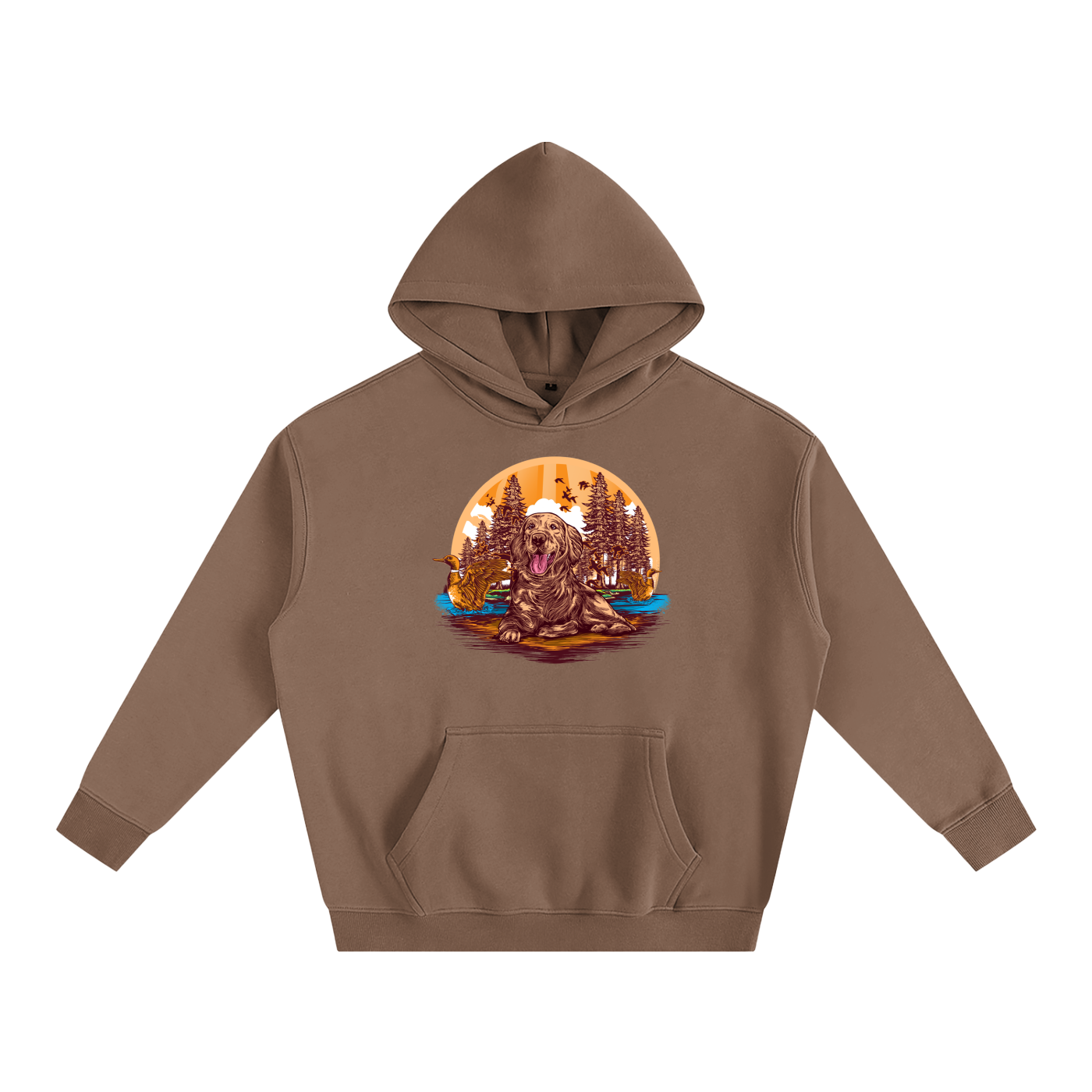 Retriever Oversize Fleeced Hoodie-CUSTOM ORDER