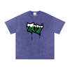 707 Trees Snow Washed Oversized Cotton T-Shirt-CUSTOM ORDER