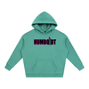 Humboldt Blockstyle Oversize Fleeced Pullover Hoodie Hot Pink Colorway - CUSTOM ORDER