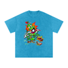 Woody Red Eyes Snow Washed Oversized Cotton TShirt - CUSTOM ORDER