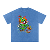 Woody Red Eyes Snow Washed Oversized Cotton TShirt - CUSTOM ORDER